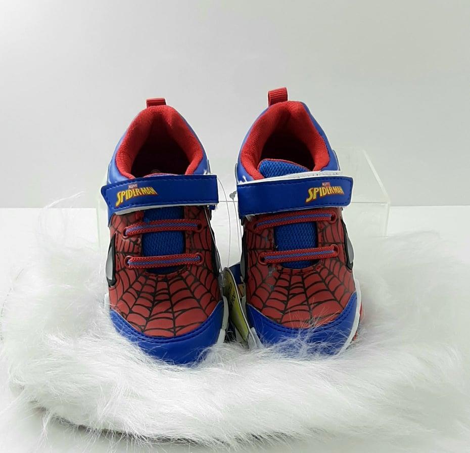 Spıderman Masko Mavi-Kırmızı Orijinal Çocuk Işıklı Spor Ayakkabı