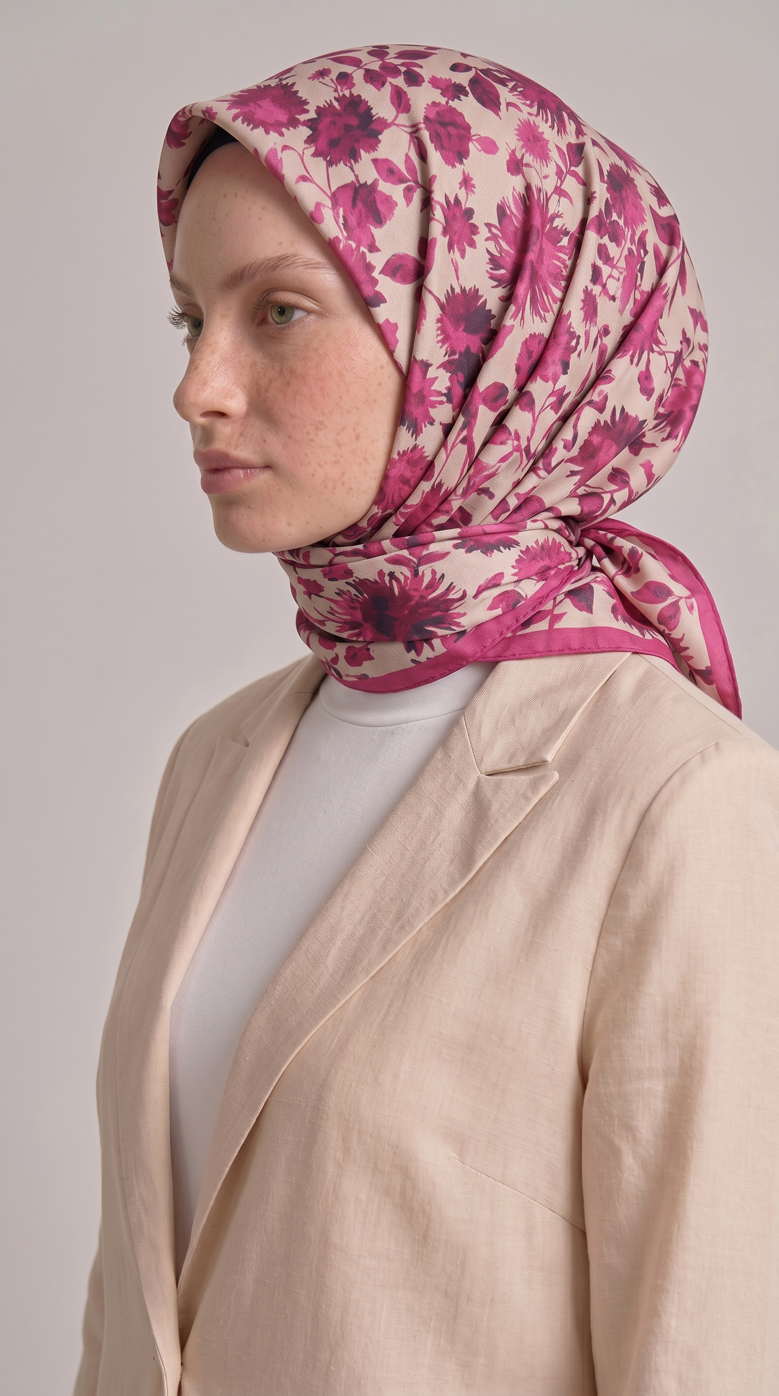 FLORA COTTON EŞARP - FUŞYA