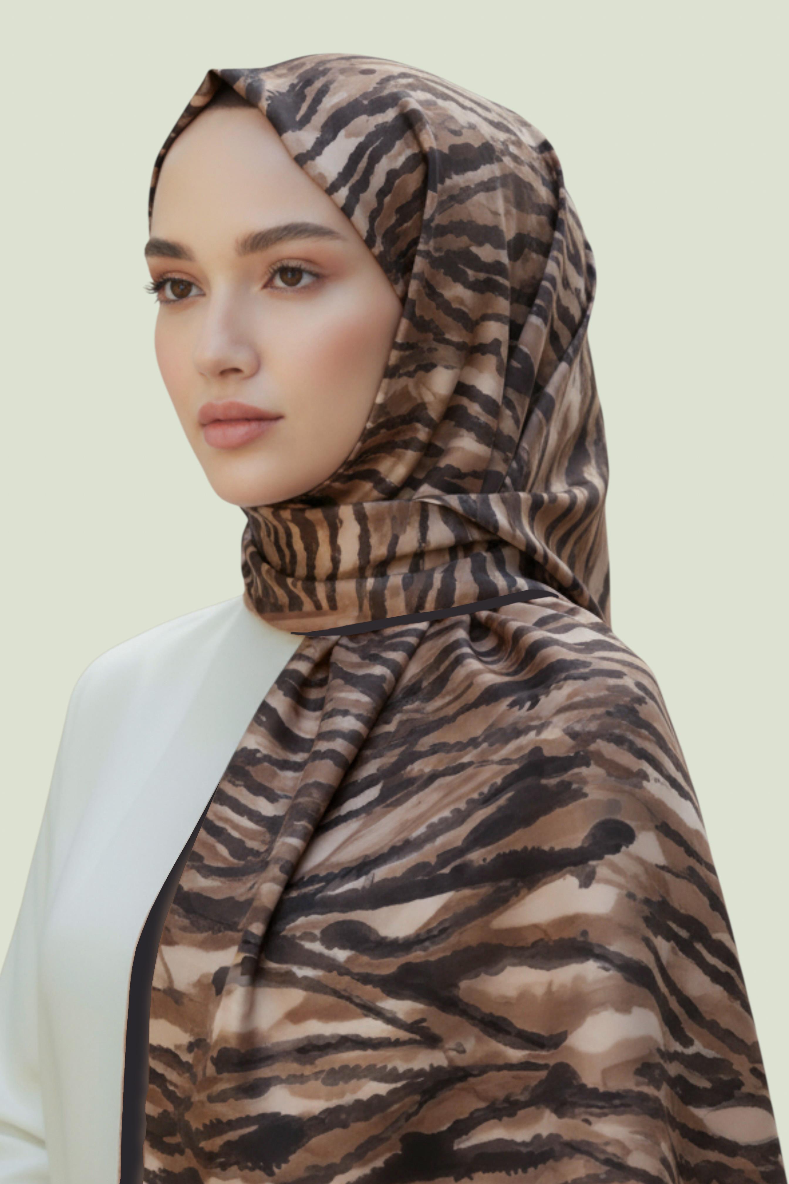 KARACA LUNA COTTON ŞAL   -  BEJ 