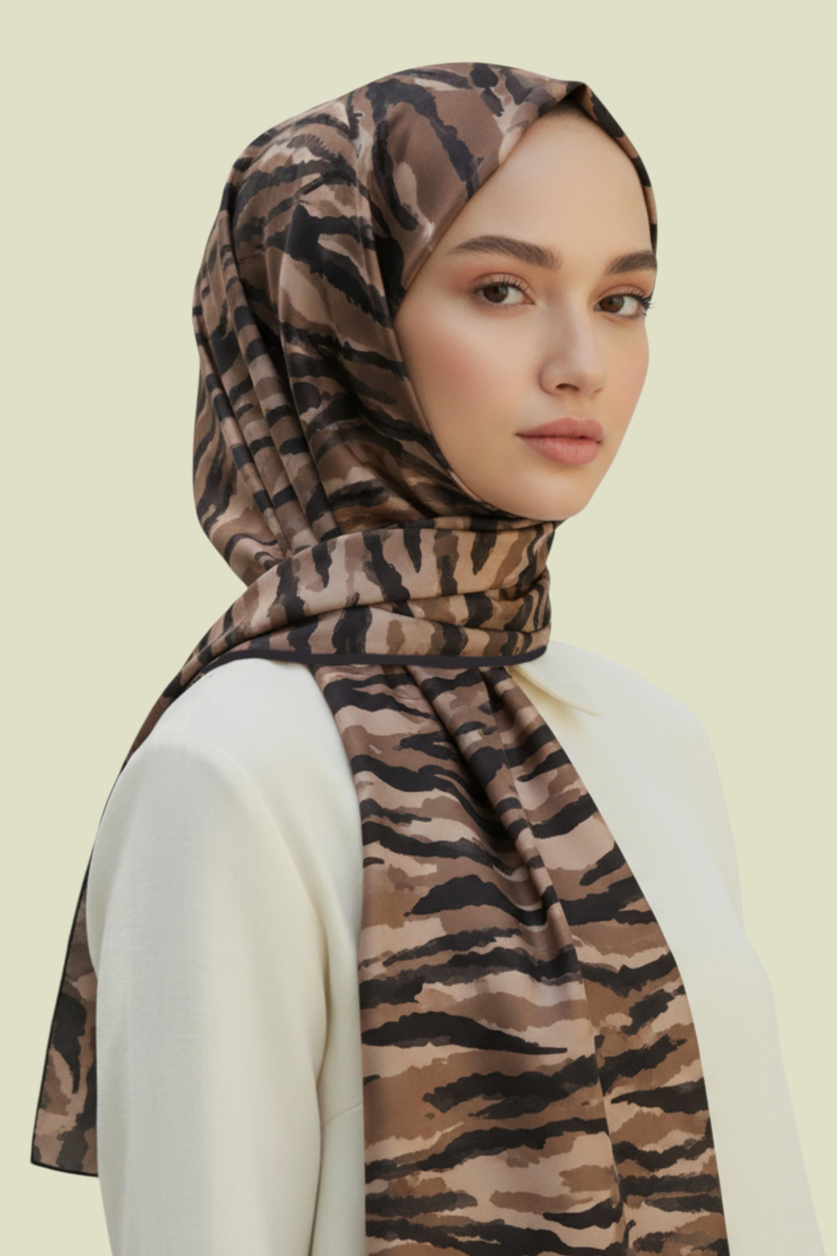 KARACA LUNA COTTON ŞAL   -  BEJ 