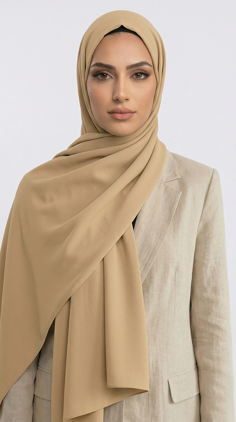 KARACA SAFİR ŞAL -  CAMEL