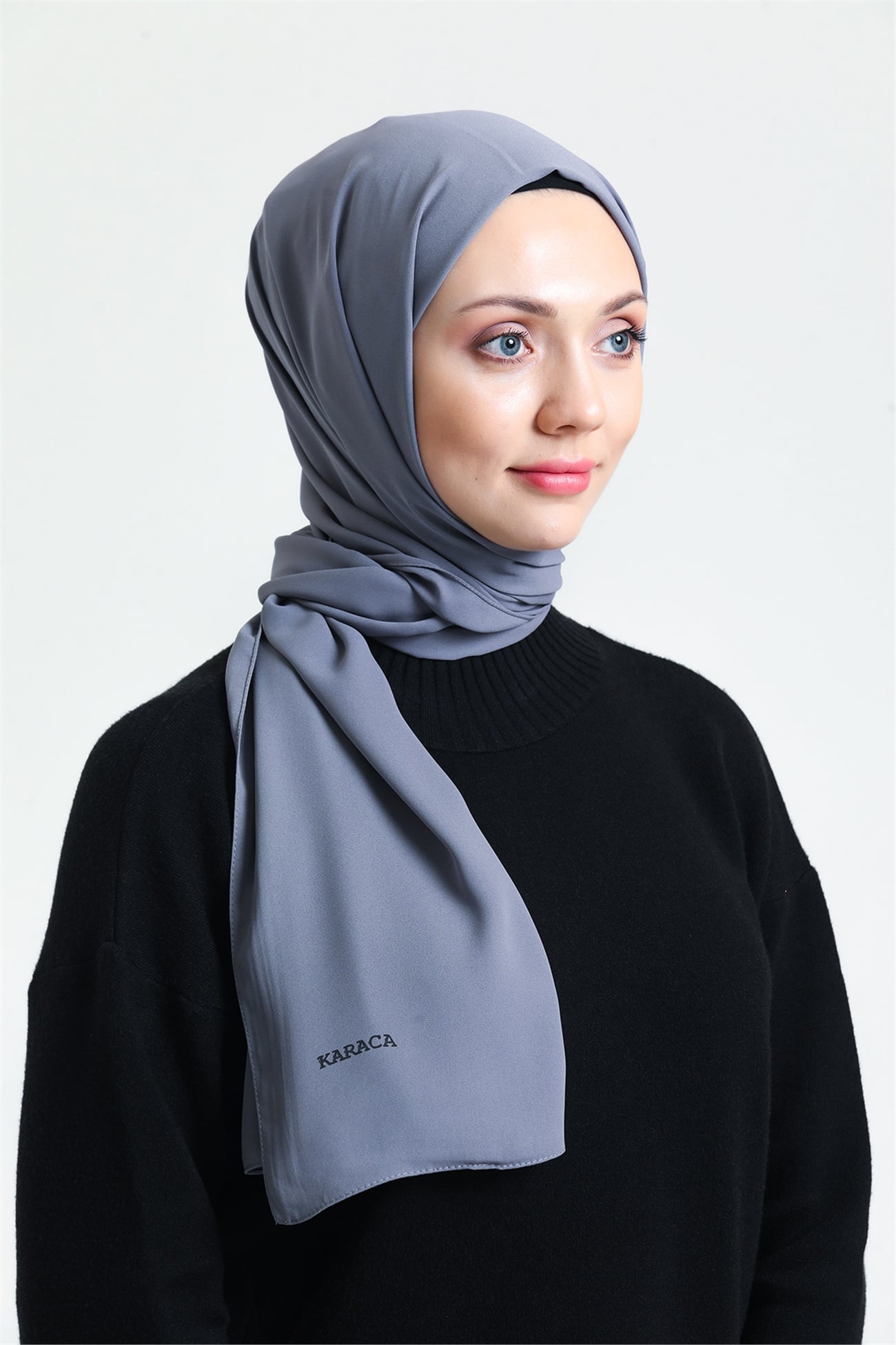 Karaca Safir Şal - FÜME