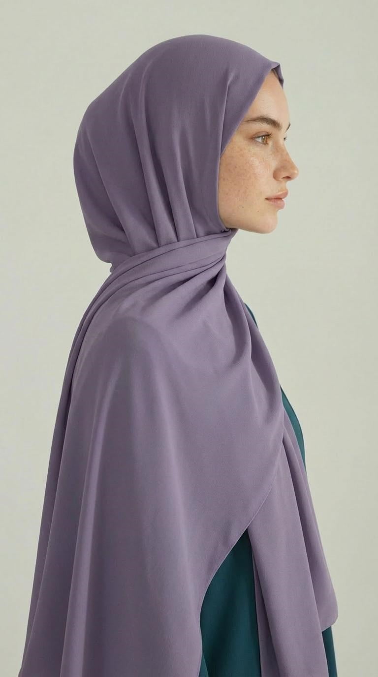 KARACA SAFİR ŞAL - LİLA 