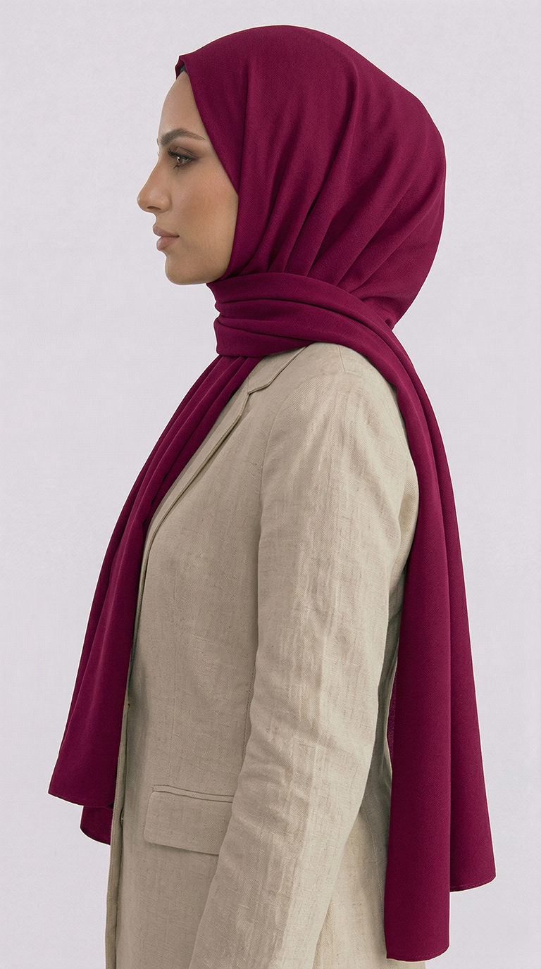 KARACA SAFİR ŞAL - MOR