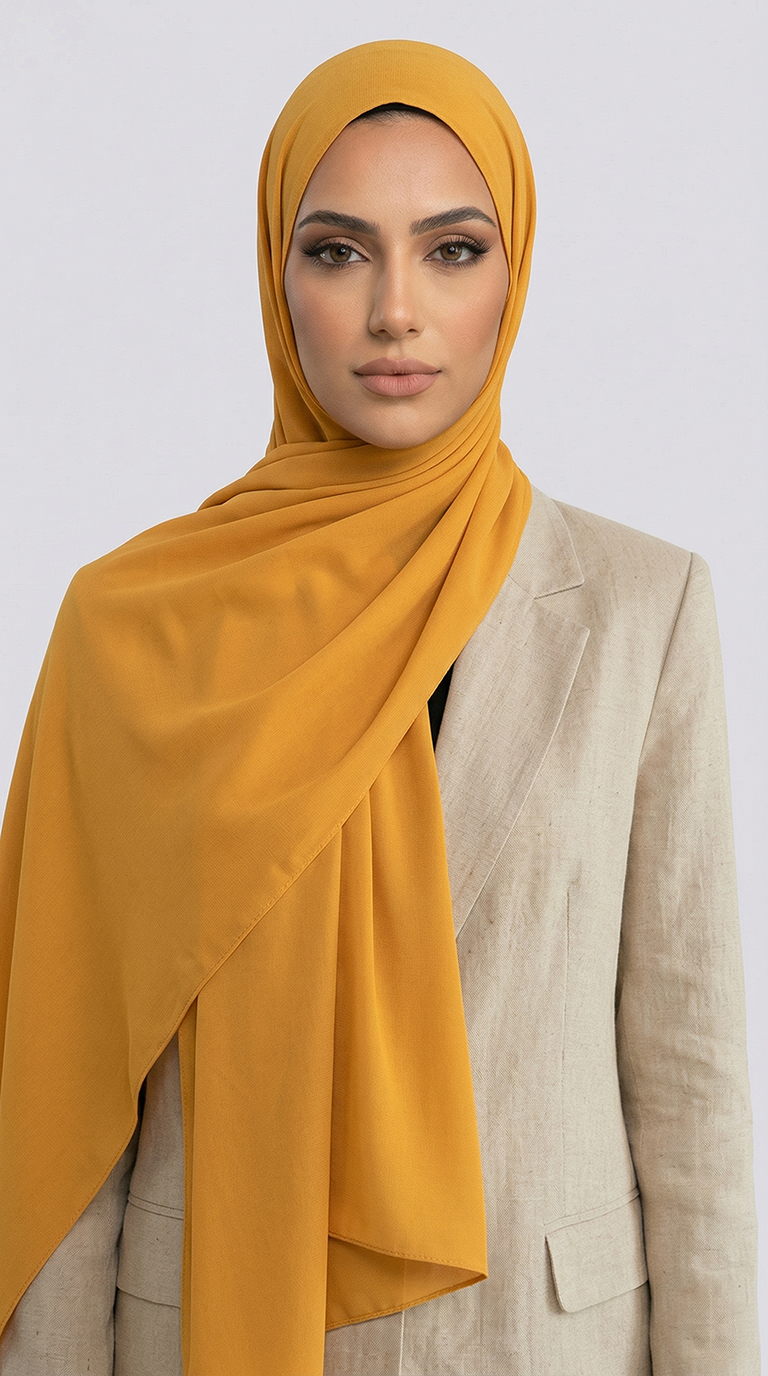 KARACA SAFİR ŞAL - SARI