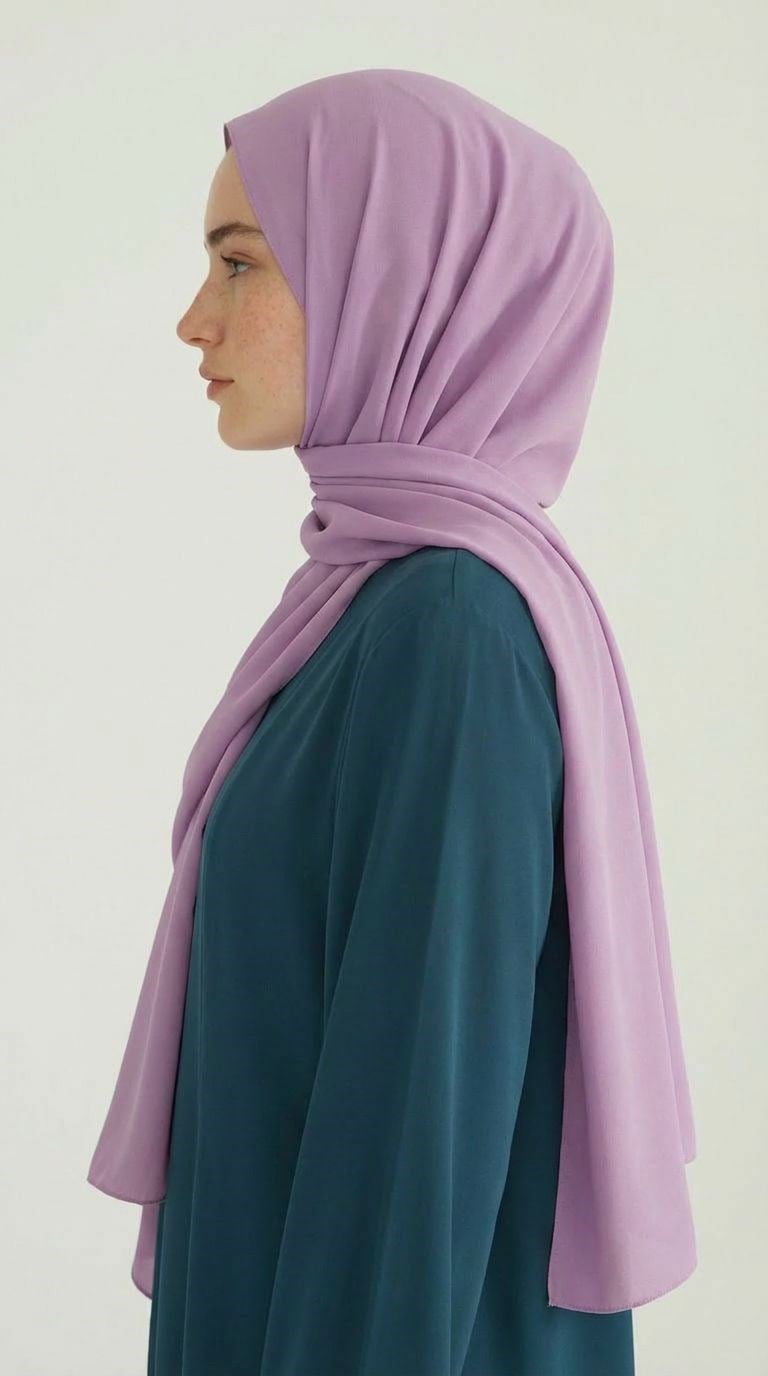 KARACA SAFİR ŞAL - TOZ PEMBE 