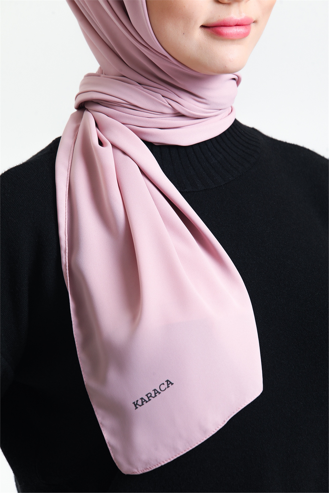 Karaca Safir Şal - TOZ PEMBE