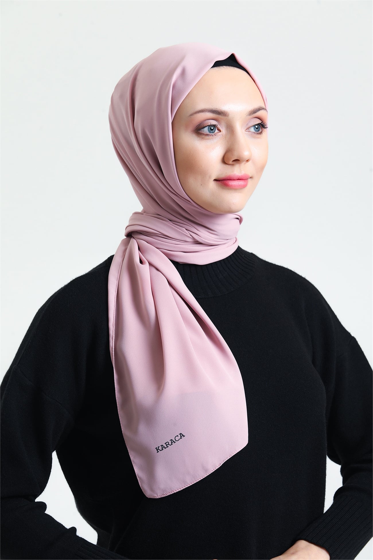Karaca Safir Şal - TOZ PEMBE