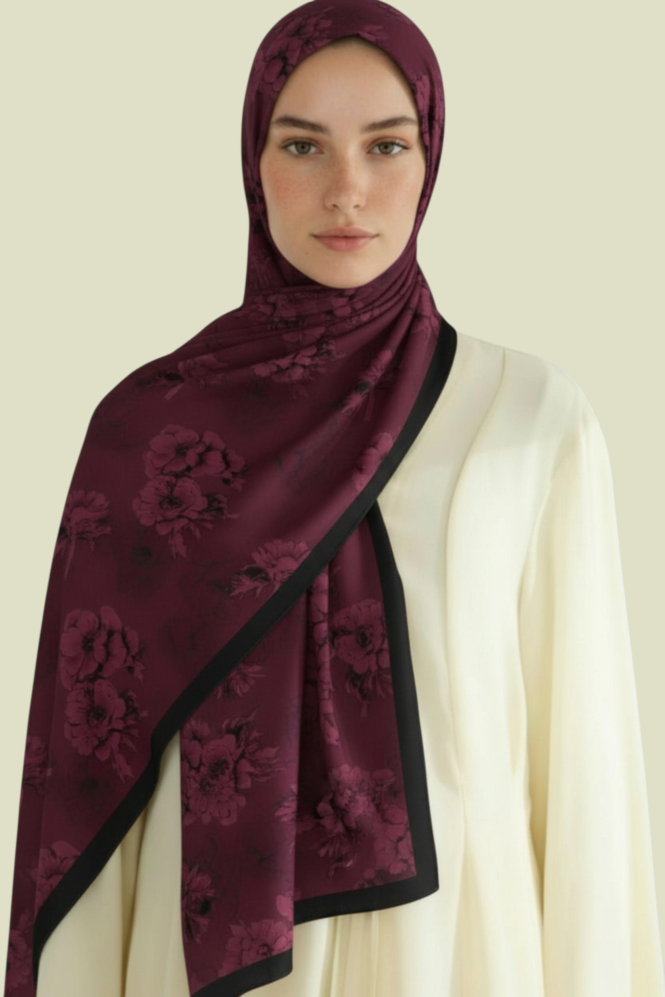KARACA SEREN COTTON ŞAL - MOR 
