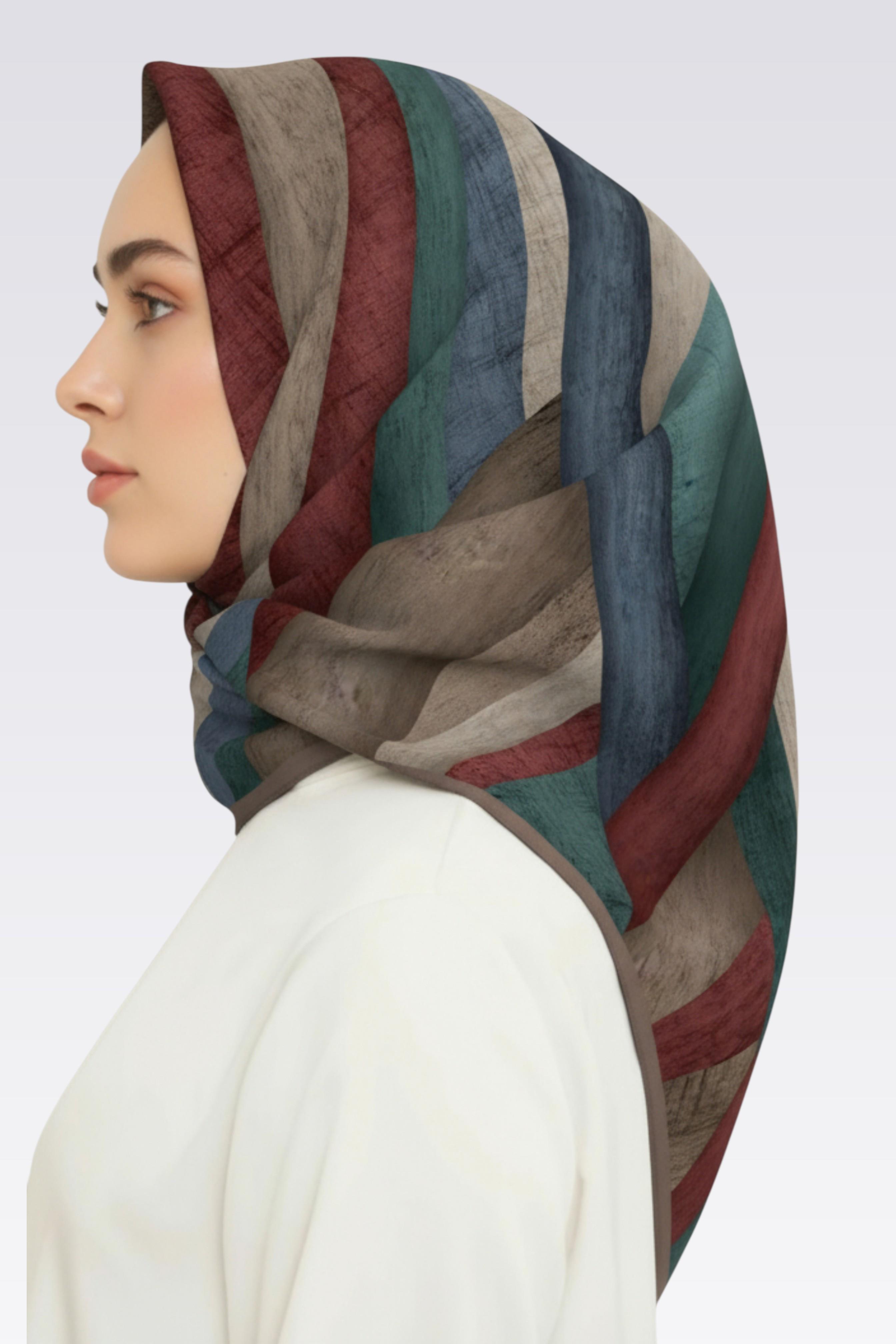 KARACA SOYUT DESEN RAYON EŞARP -  BEJ