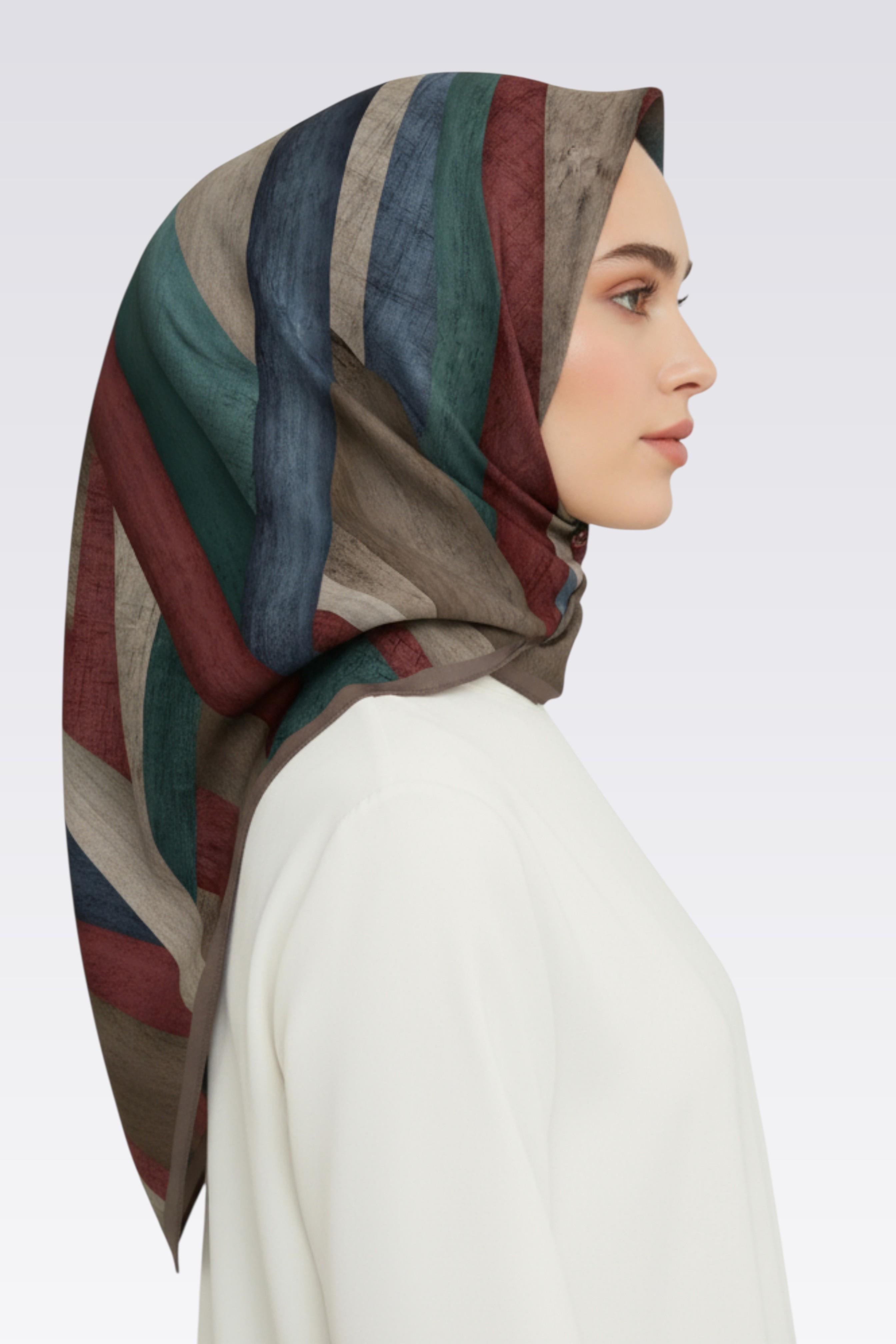 KARACA SOYUT DESEN RAYON EŞARP -  BEJ