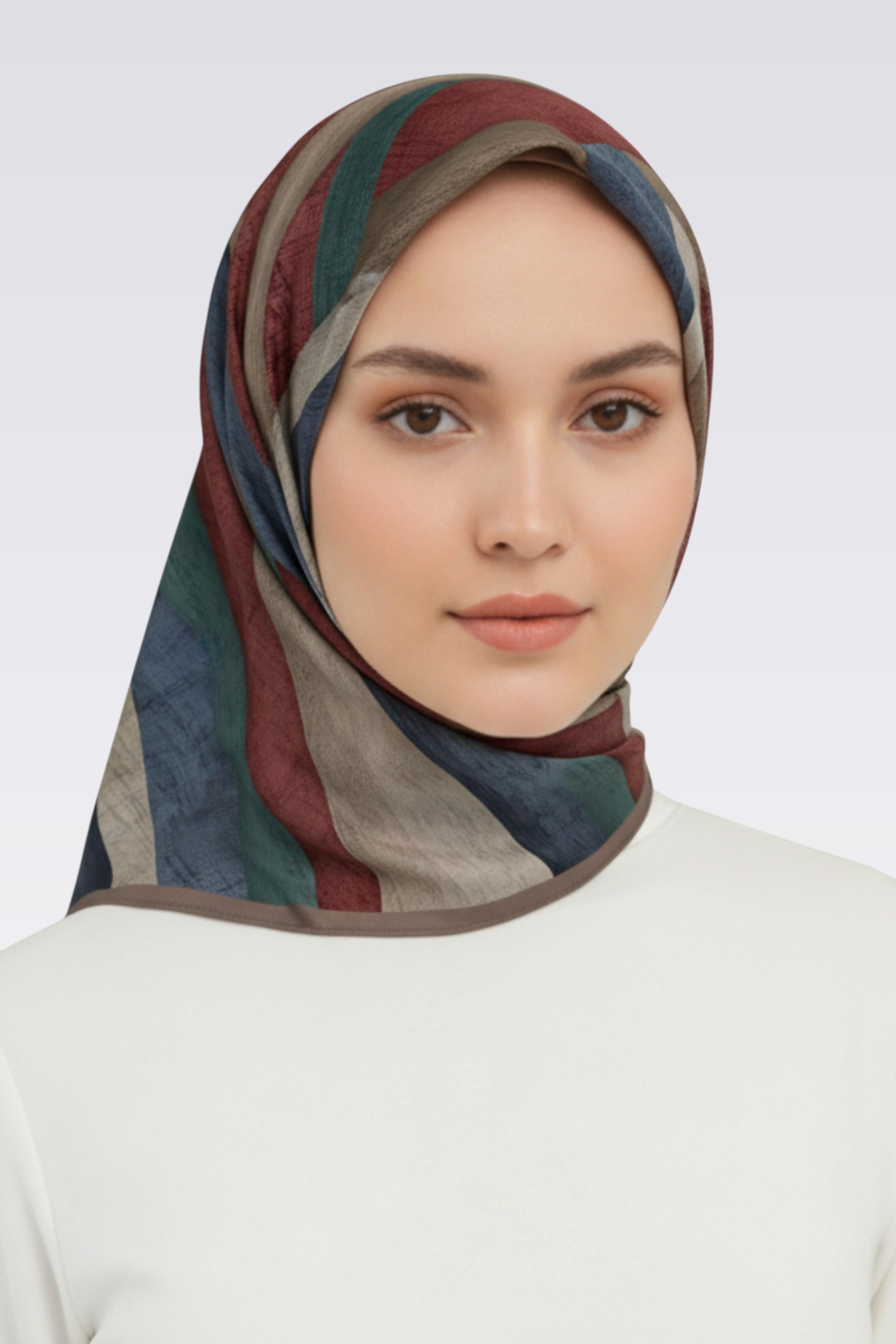 KARACA SOYUT DESEN RAYON EŞARP -  BEJ