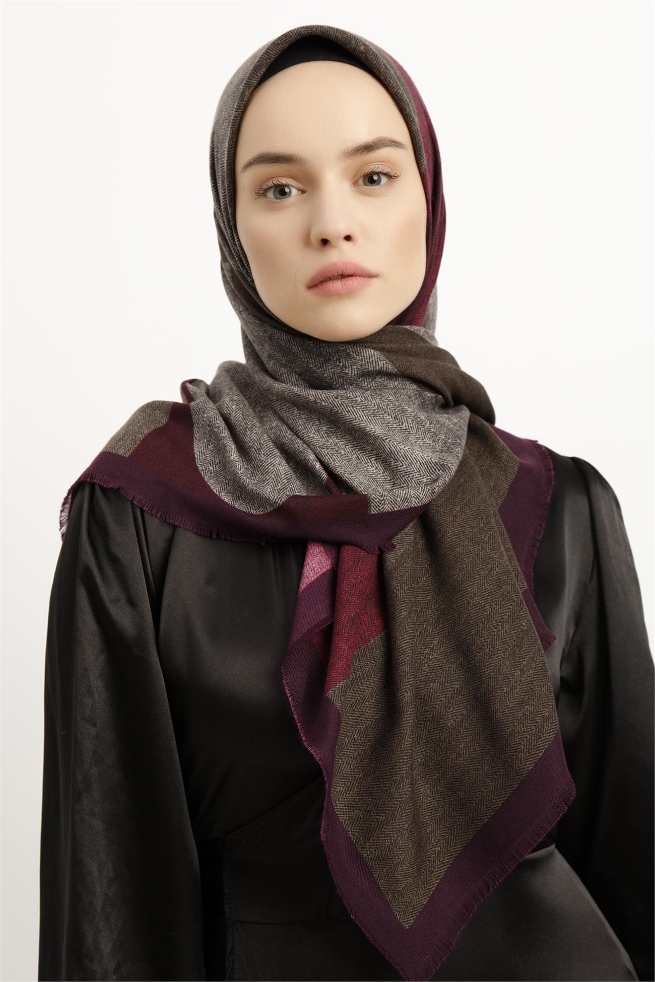 Karaca Yün Eşarp -  MÜRDÜM