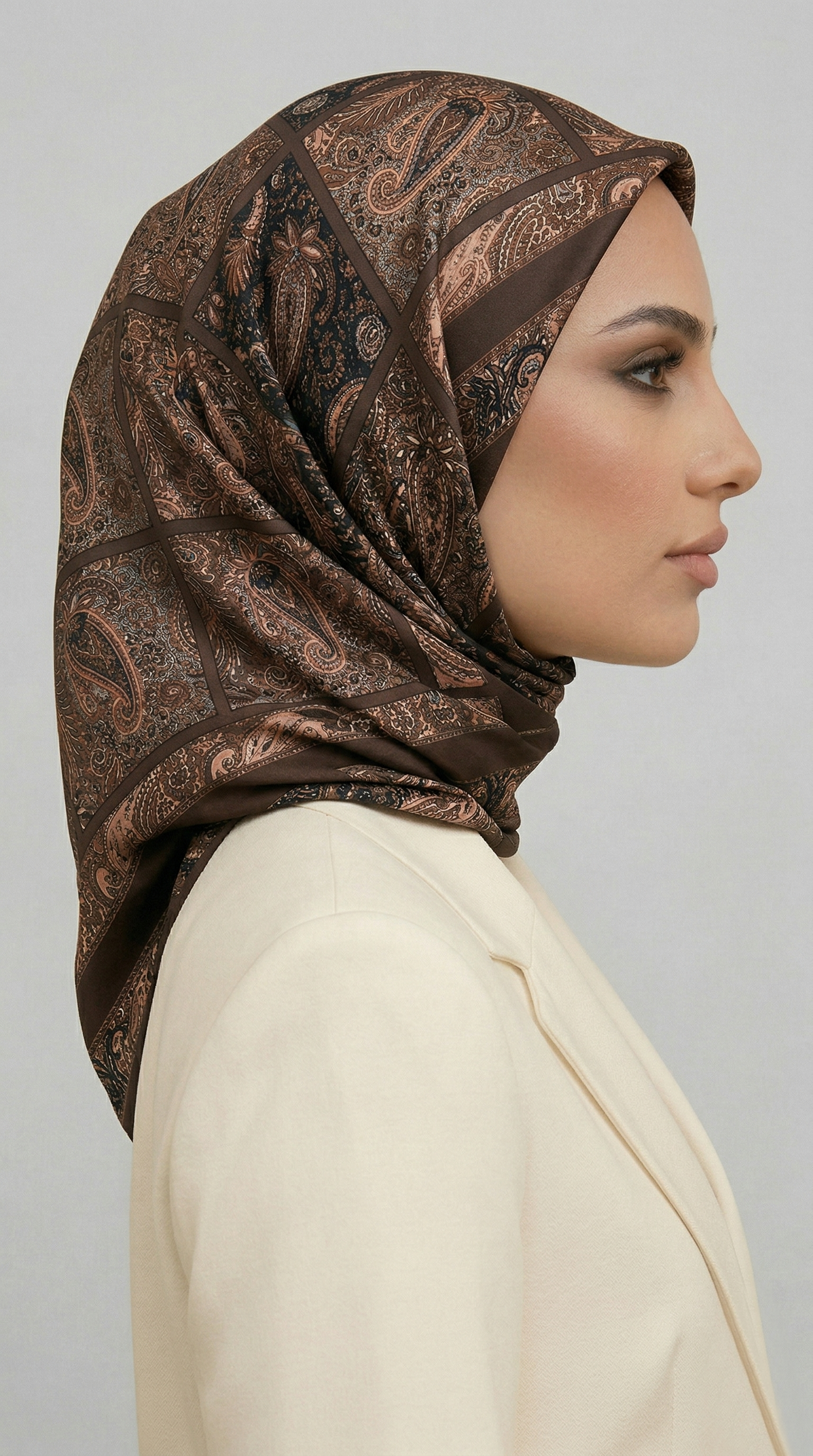 MAVERA RAYON EŞARP - BEJ / EKRU
