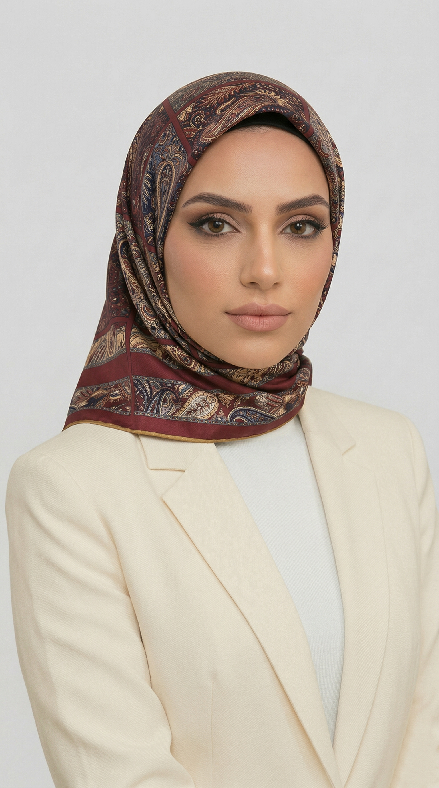 MAVERA RAYON EŞARP - KIRMIZI