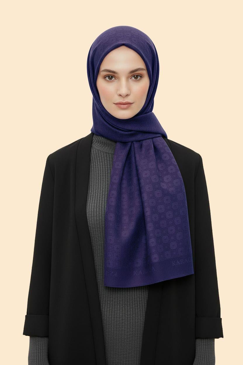 PERLA MODAL ŞAL - MAVİ 