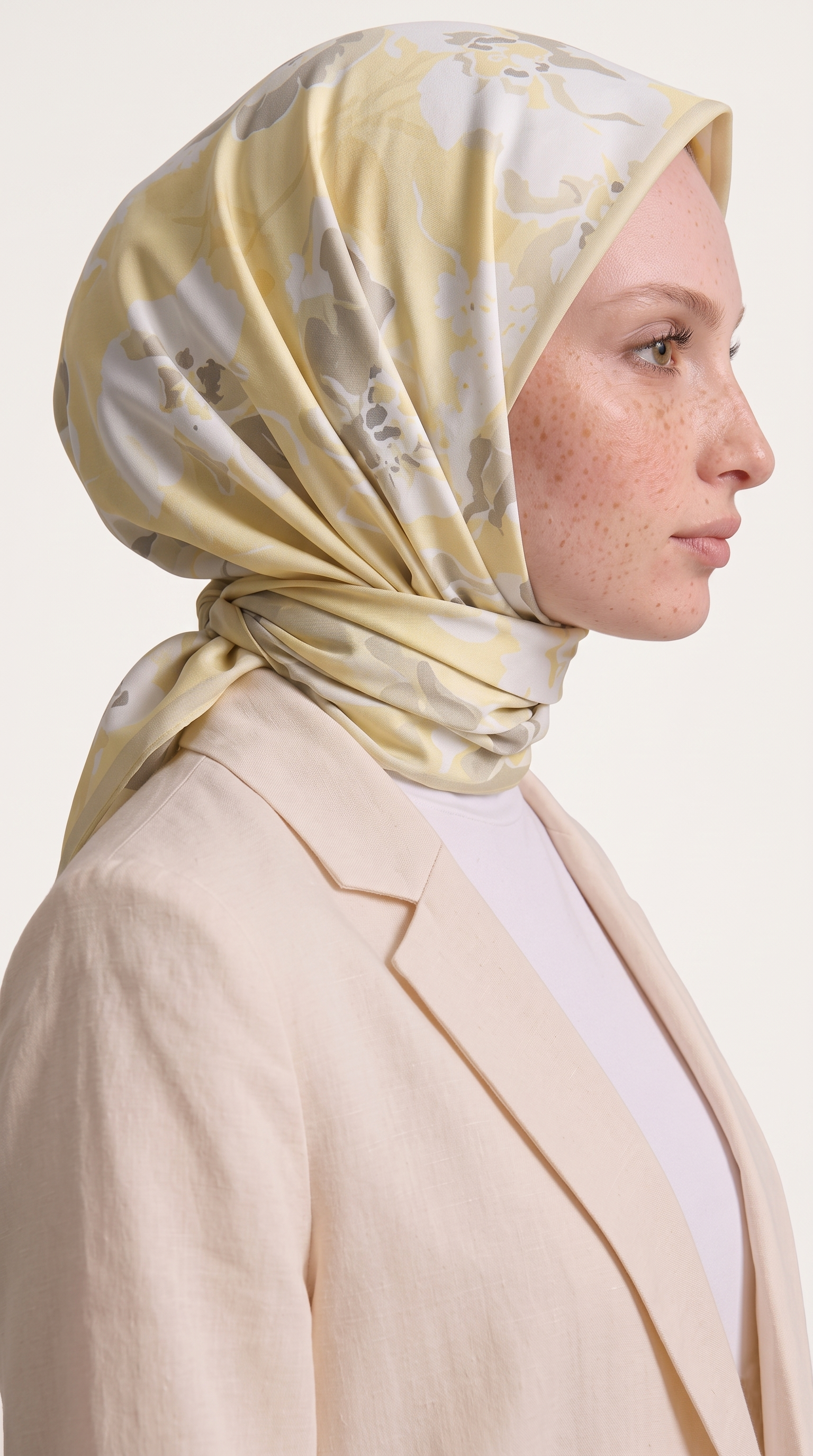 ROSELLE COTTON EŞARP -  SARI 