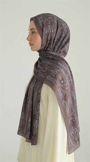 Karaca EşarpCOTTON ŞAL ETNİK DESEN COTTON ŞAL - BEJ 