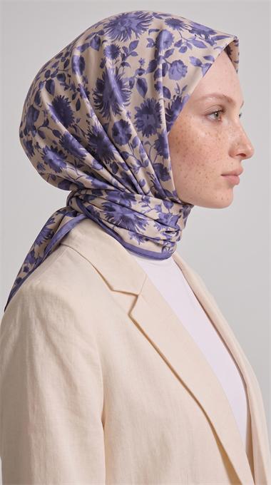 FLORA COTTON EŞARP - LİLA