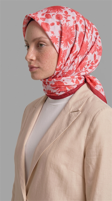 Karaca EşarpKOTON EŞARP FLORA COTTON EŞARP -  TURUNCU