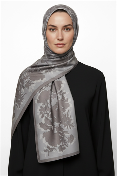 KARACA LİYA COTTON ŞAL - GRİ 