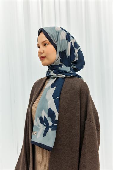 KARACA LİYA COTTON ŞAL - MAVİ 