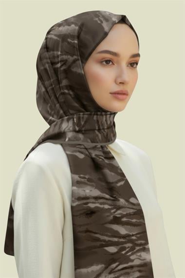 KARACA LUNA COTTON ŞAL - ANTRASİT GRİ 