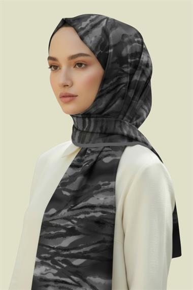 KARACA LUNA COTTON ŞAL - GRİ 