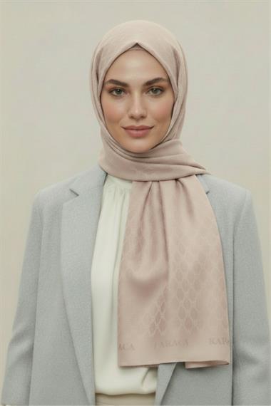 KARACA MODAL ŞAL - KREM 