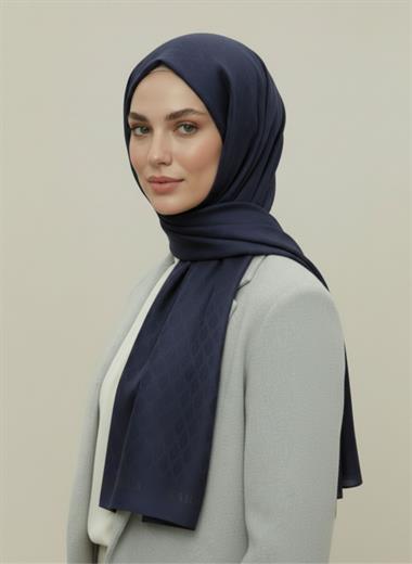 KARACA MODAL ŞAL - LACİVERT 