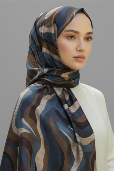 KARACA MODERN ZEBRA ŞAL - KREM 