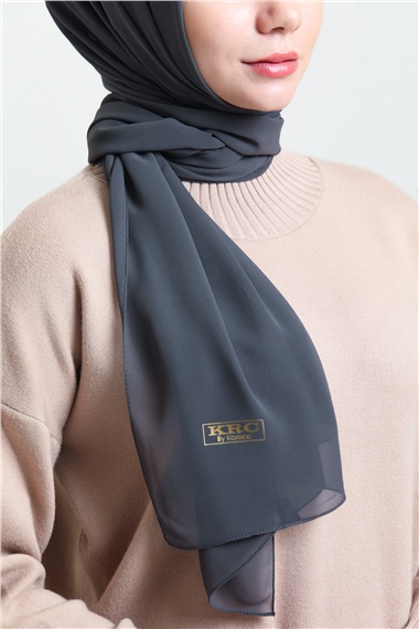 Karaca Nano Krep Şal - FÜME