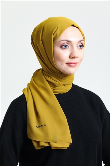 Karaca Nano Krep Şal - HARDAL