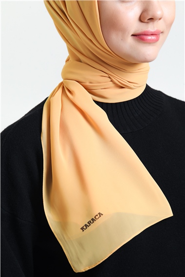 Karaca Nano Krep Şal - SARI