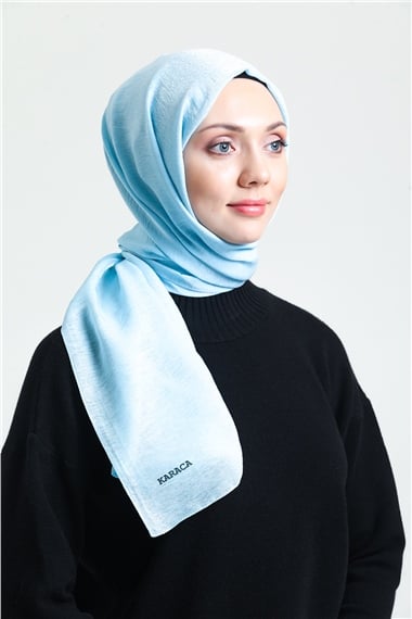 Karaca Pırıltı Şal - BEBE MAVİ