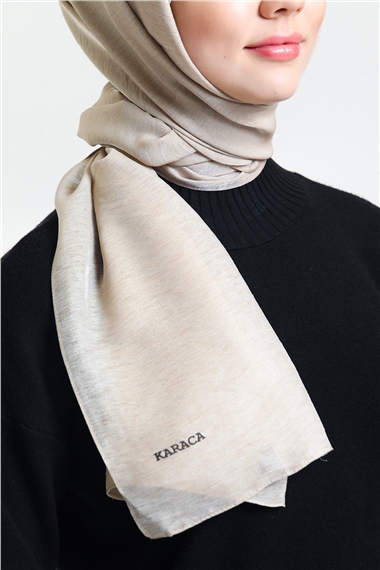 Karaca Pırıltı Şal - BEJ