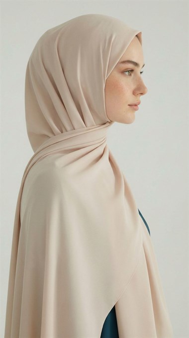 KARACA SAFİR ŞAL - EKRU 