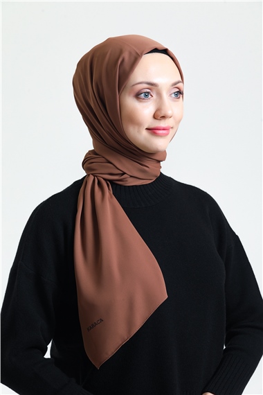 Karaca Safir Şal - KOYU KAHVE