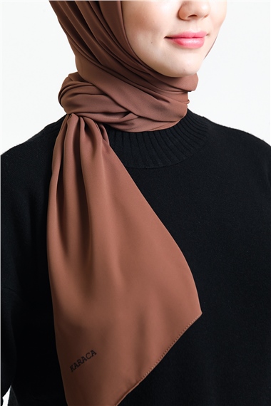Karaca Safir Şal - KOYU KAHVE