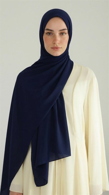 KARACA SAFİR ŞAL - LACİVERT 