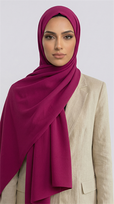 KARACA SAFİR ŞAL - MOR