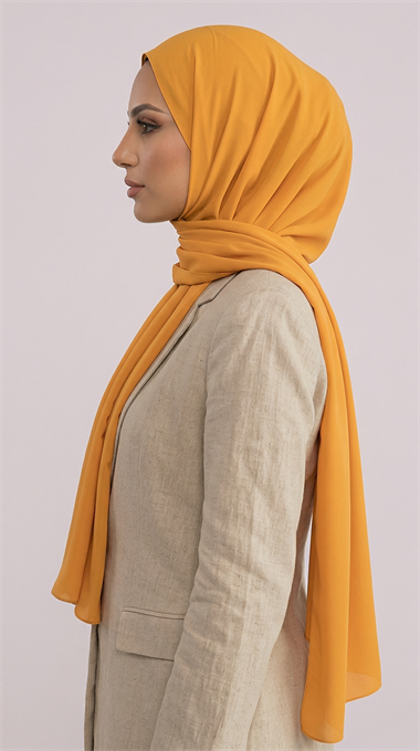 KARACA SAFİR ŞAL - SARI