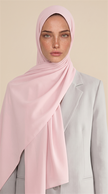 Karaca EşarpSAFİR ŞALKARACA SAFİR ŞAL  - TOZ PEMBE