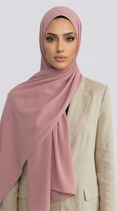 KARACA SAFİR ŞAL - TOZ PEMBE