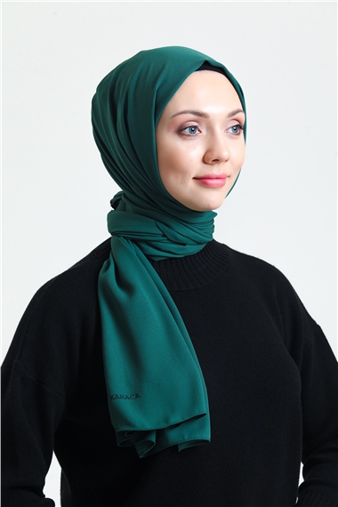 Karaca Safir Şal - ZÜMRÜT YEŞİLİ