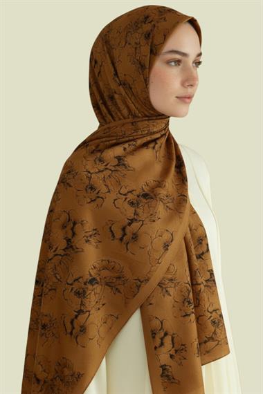 KARACA SEREN COTTON ŞAL - KİREMİT 