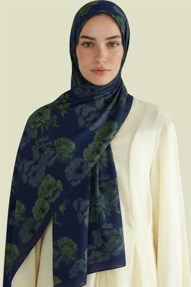 KARACA SEREN COTTON ŞAL - MAVİ 