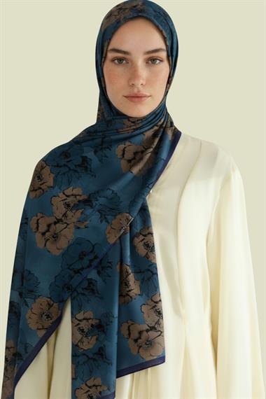 KARACA SEREN COTTON ŞAL - MAVİ 