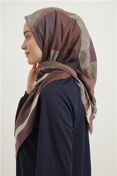 Karaca Yün Eşarp -  LİLA