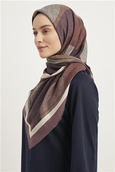 Karaca Yün Eşarp -  LİLA
